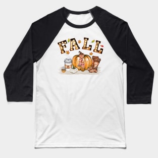 Fall pumpkin Tee Baseball T-Shirt